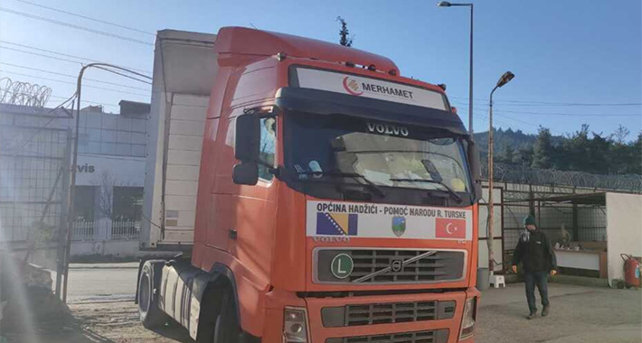 U Tursku stigao prvi kamion s pomoći iz Bosne i Hercegovine